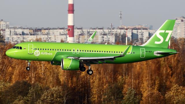 VQ-BCF:Airbus A320:S7 Airlines